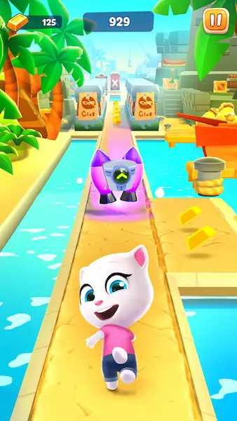 تحميل لعبة Talking Tom Gold Run 2 مهكرة