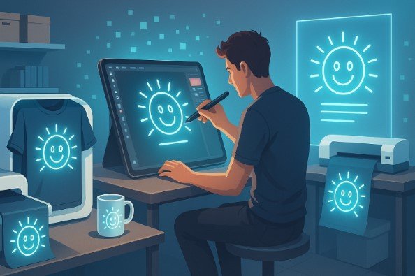 التجارة الإلكترونية والطباعة عند الطلب: بناء أعمال مخصصة بدون مخاطر المخزون